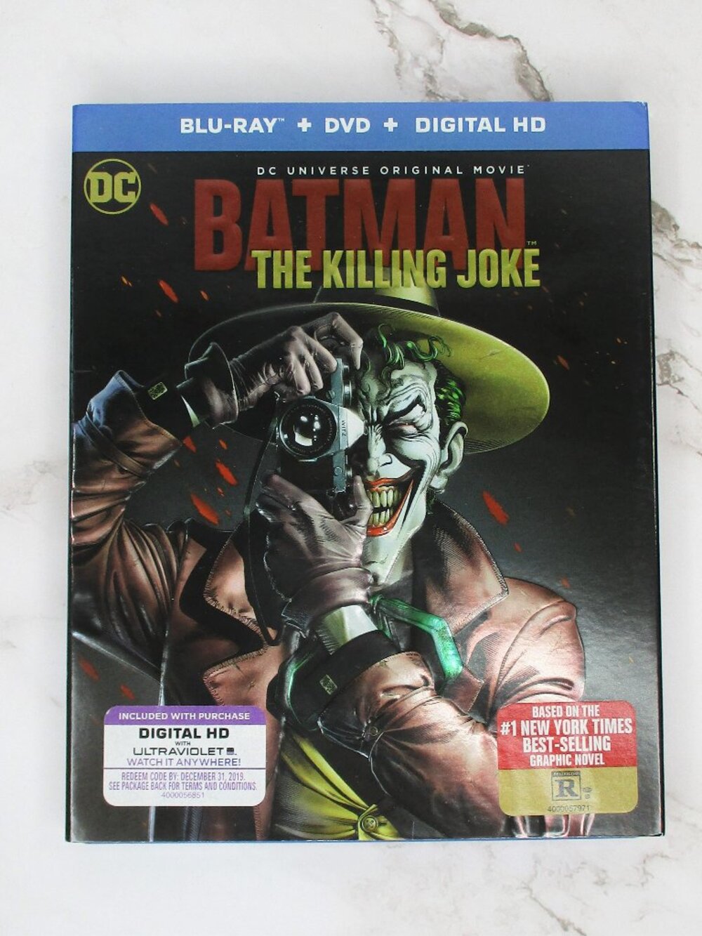 Batman The Killing Joke: A DC Universe Anime Movie (Blu-Ray DVD 2016) Superhero